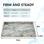 Real Natural Marble Tray for Bathroom, Vanity, Kitchen Counter & Desktop - Image 2