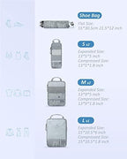 BAGSMART Compression Packing Cubes for Travel Essentials - Image 2