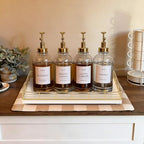 Bathroom Vanity Tray, 13" x 8" Oak Decorative Wooden Tray for Countertop - Image 3