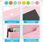 Gilprop 8 Pack Magnetic File Folder Holder for Whiteboard Classroom Storage - Image 3