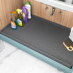 TigeJoy Under Sink Mats for Kitchen Waterproof 28" x 19", Cabinet Liner by TigeJoy