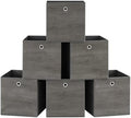 SONGMICS Storage Cubes, Set of 6, 13-Inch Foldable Closet Organizers by SONGMICSbySONGMICSHOME