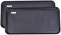 Multi-Purpose Boot Tray Mat,Shoe Tray Mat,Dog Feeding Tray,Waterproof Trays for Indoor and Outdoor Floor Protection,30" x 15"/2 Pack by Home-Man