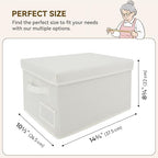 GRANNY SAYS Storage Bins with Lids, Decorative Storage Boxes with Lids - Image 5