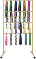 7 Tiers Rolling Display Tie & Scarf Rack Towel Belt Hanger by kunghei