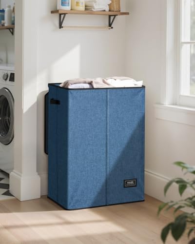 SOLEDI 130L Laundry Hamper with Lid, Large Collapsible Laundry Basket - Image 2