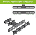 Dolibest Heavy Duty Patio Umbrella Holder - Steel Outdoor Umbrella Mount, Fully Welded for Stability, Adjustable Fit for Various Umbrella Sizes, Wide Railing Compatibility, Space-Saving Design, 2 Pack - Image 3