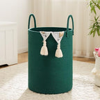 Artfeel Laundry Basket,Woven Cotton Rope Laundry Hamper,80L for Decorative Storage of Dirty Clothes,Toys and Blankets in Bathroom,Baby Room and Living Room by Artfeel
