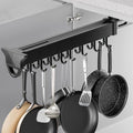 22" Hanging Pot Racks for Kitchen, Pull Out Pot Organizer Rack by jvsufuik