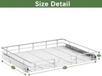 LOVMOR Pull Out Cabinet Organizer 28½" W x 21½" D, Kitchen Cabinet Pull Out Shelves Slide Out Storage - Image 3