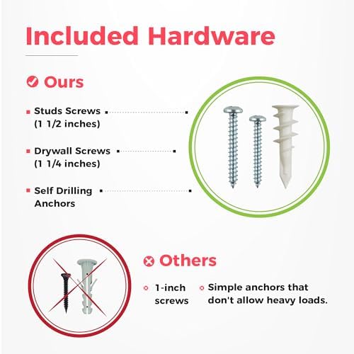 TIDYME Garage Tool Organizer Wall Mount, 96", 6 Racks 12 Hooks, 600 lbs - Image 5
