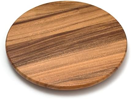 Lipper International Acacia Wood 16" Lazy Susan Kitchen Turntable by LipperInternational