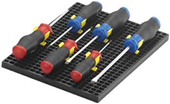 Organizer Genie 76 Piece Pegboard Tool Organizer Starter Kit, Flexible and Specially Designed to Hold All Tools - 4 Yellow Pegboards, 36 Socket Holders, 36 Universal Clips - Image 6