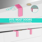 HapiRm Over Door Organizer Storage - Hanging Door Organizer with 4 Metal Large Capacity Baskets and Adjustable Coat Hook for Bathroom Bedroom Kitchen Pantry Closet Cabinet - Image 6