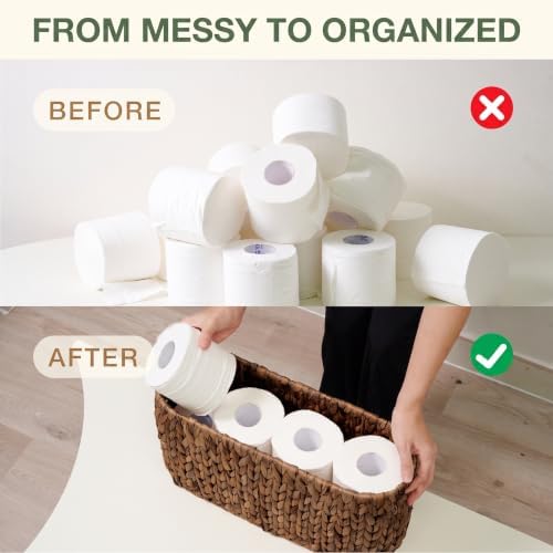 84ECO Brown Toilet Paper Storage Basket - Image 4