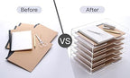 SANRUI Acrylic Paper Tray Organizer, Stackable Desk Organizer, 2-Pack - Image 7