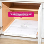 HOLDN’ STORAGE Pull Out Cabinet Organizer, Pantry Drawer, 24"W x 21"D x 5"H - Image 7
