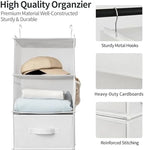 GRANNY SAYS Hanging Closet Organizer, 5 Drawers, 6 Shelves, 4 Pockets - Image 5