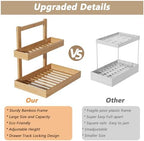 Under Sink Organizer, L-Shaped 2 Tier Pull Out Cabinet Organizer - Image 4