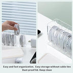 Charger Cable Cord Storage Organizer Box - Easy Storage Without Cable Ties - Image 4