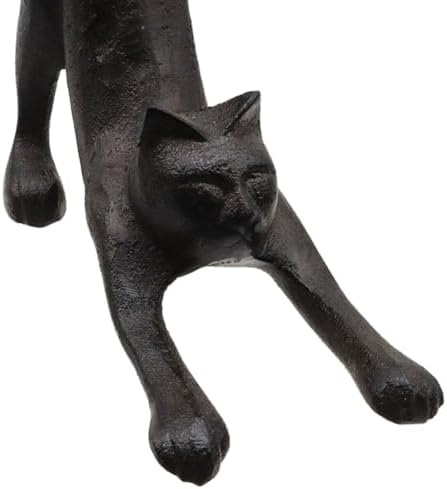 Cat Cast Iron Toilet Tissue Holder Toilet Paper Holder for Bathroom - Image 7
