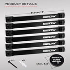 SEDY Magnetic Tool Holder Storage Organizer: 7-Piece Garage Wall Mount Rack Organization Strip Power Magnet Organizers Mounted Workbench Board Slatwall Van Hanger - Image 2