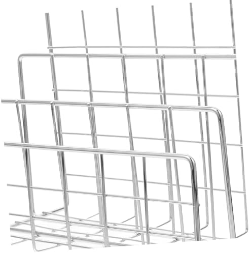Iron File Holder Desktop Mail Organizer with Slots for Office Desk - Image 3