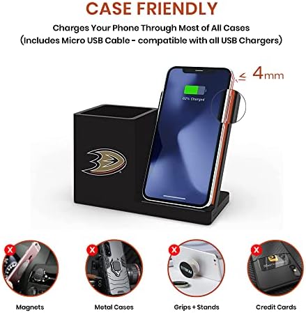 SOAR NHL Wireless Charger and Desktop Organizer - Image 4