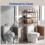 Delamu Over Toilet Storage Rack, 3 Tiers (62.8" H) Bathroom Organizer Shelf - Image 3