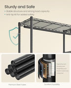 SONGMICS Closet Organizers and Storage, Clothes Rack with Shelves - Image 5