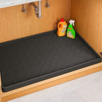 Jin&Bao Under Sink Mat 25" x 22" Waterproof Silicone Cabinet Kitchen Liner by Jin%26Bao