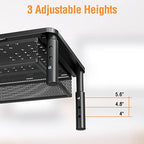 ELIVED 2 Pack Monitor Stand Riser with Metal Drawer, 3 Height Adjustable - Image 4