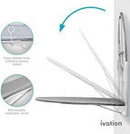 Ivation Wall-Mounted Ironing Board | Foldable 36.2” x 12.2” Ironing Station for Home, Apartment & Small Spaces | Sturdy Folding Board, Easy-Release Lever, Removable Cotton Cover & Mounting Hardware - Image 3