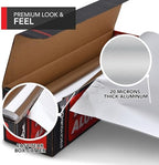 Stock Your Home Heavy Duty Aluminum Foil Roll, 1000 FT x 12 Inches Wide Non Stick Aluminum Foil Heavy Duty Rolls, Heavy Duty Foil with Easy Tear Dispenser, Premium Tinfoil Roll to Wrap & Store Food - Image 3