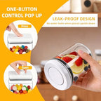 Pop Push Button Airtight Food Storage Containers 12 Pack - Image 4