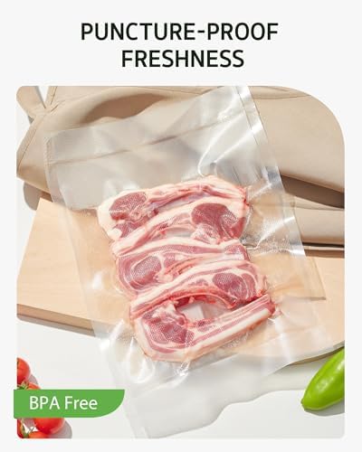 Syntus 11" x 150' Vacuum Sealer Bags for Food Seal Rolls with Cutter (Pack of 2) - Image 5