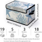 Stackable Clothes Storage Bins with Lids 3 Pack - Image 2