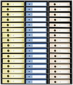 48-Slots Classroom Mailbox Thickened PVC Literature Organizer - Image 2