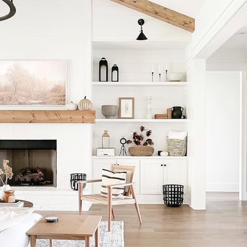 QEEIG Extra Long Floating Shelves for Wall (White, Set of 2, 55.1") - Image 6
