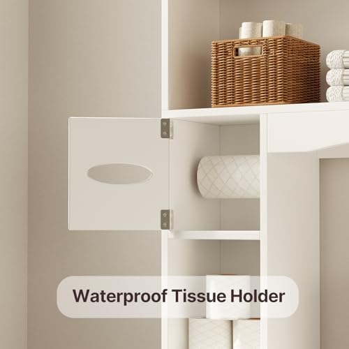 Gizoon 66''H Over The Toilet Storage Cabinet, with Ample Storage Space - Image 6