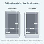 Tanamu Pull Out Trash Can Under Cabinet，Under Sink Slide Out Garbage for Kitchen，Requires 13" W X 18" D Minimum Cabinets，Not Included Can，Chrome Adjustable for 7-10 Gal Can - Image 5