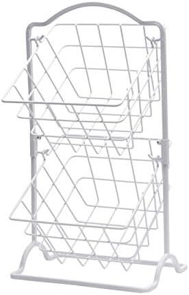 Gourmet Basics by Mikasa General Store 2 Tier Hanging Basket, Antique Black by GourmetBasicsbyMikasa