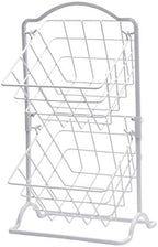 Gourmet Basics by Mikasa General Store 2 Tier Hanging Basket, Antique Black by GourmetBasicsbyMikasa