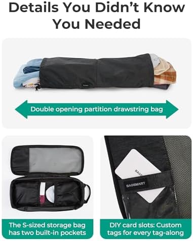 BAGSMART Compression Packing Cubes for Travel Essentials - Image 4