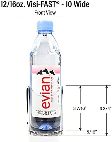 Drink Organizer for Fridge – Visi-Fast Push Dispenser, 12/16oz, 1-Pack - Image 4