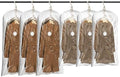 TAILI Hanging Vacuum Storage Bags for Clothes Space Saver 6 Combo Clear by TAILI