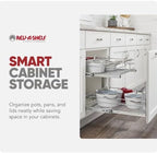 Rev-A-Shelf Pullout Organizer for Cabinets, Min Opening Width of 18" - Image 6