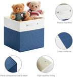 FinishingBo 13x13x13 Storage Cube Bins 6 Pack, Cube Shelf Baskets - Image 6