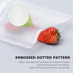 Bonsenkitchen Precut Vacuum Sealer Bags 200 Quart 8" x 12", BPA Free - Image 5