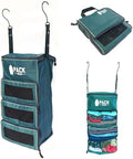 Pack Gear Hanging Carry-On Organizer - Our Standard Hanging Luggage Organizer Fits Any Carry On - Our Packing Cubes For Travel Use Mesh Windows to Make Finding Clothes Easy (Green, S) by PackGear